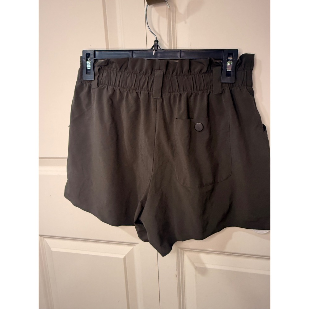 Athleta Trekkie North Shorts Grey Paperbag Waist Hiking Casual Womens 4 - Picture 3 of 3